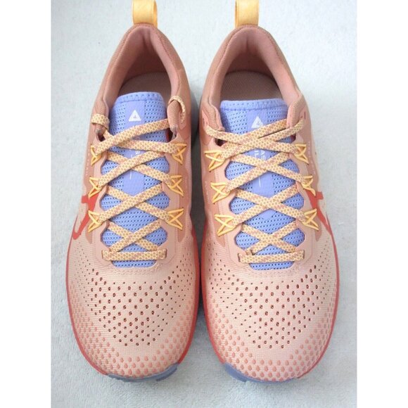 Nike Women's React Pegasus Trail 4 Running Shoes Arctic Orange Ember Sizes NEW - Picture 3 of 5
